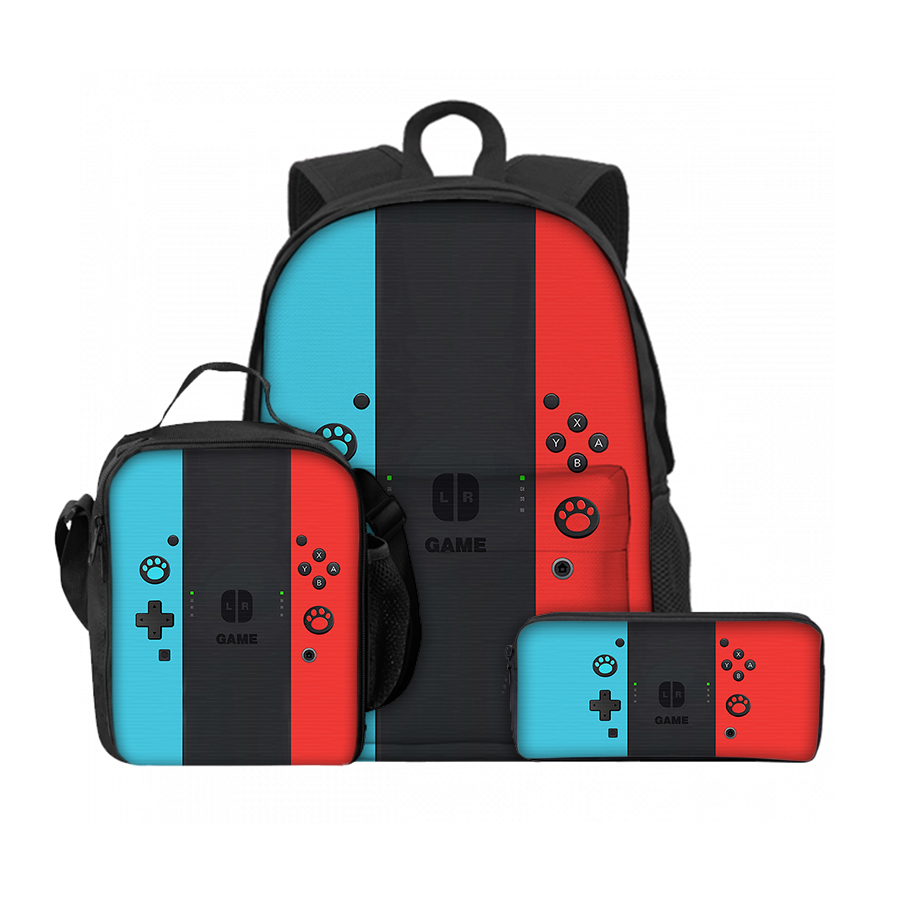 Gaming Console For Kids - Set da 3 pezzi Borse per