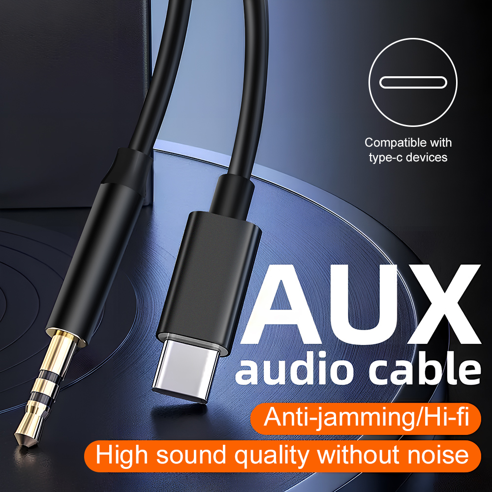 Gaming Console Connect With Phone - Cavo Audio AUX da Type-C a