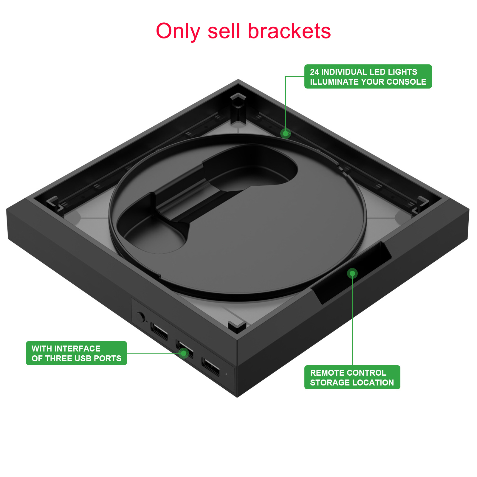 Microsoft Console Xbox Series S - Base per Xbox Series X/S maniglia