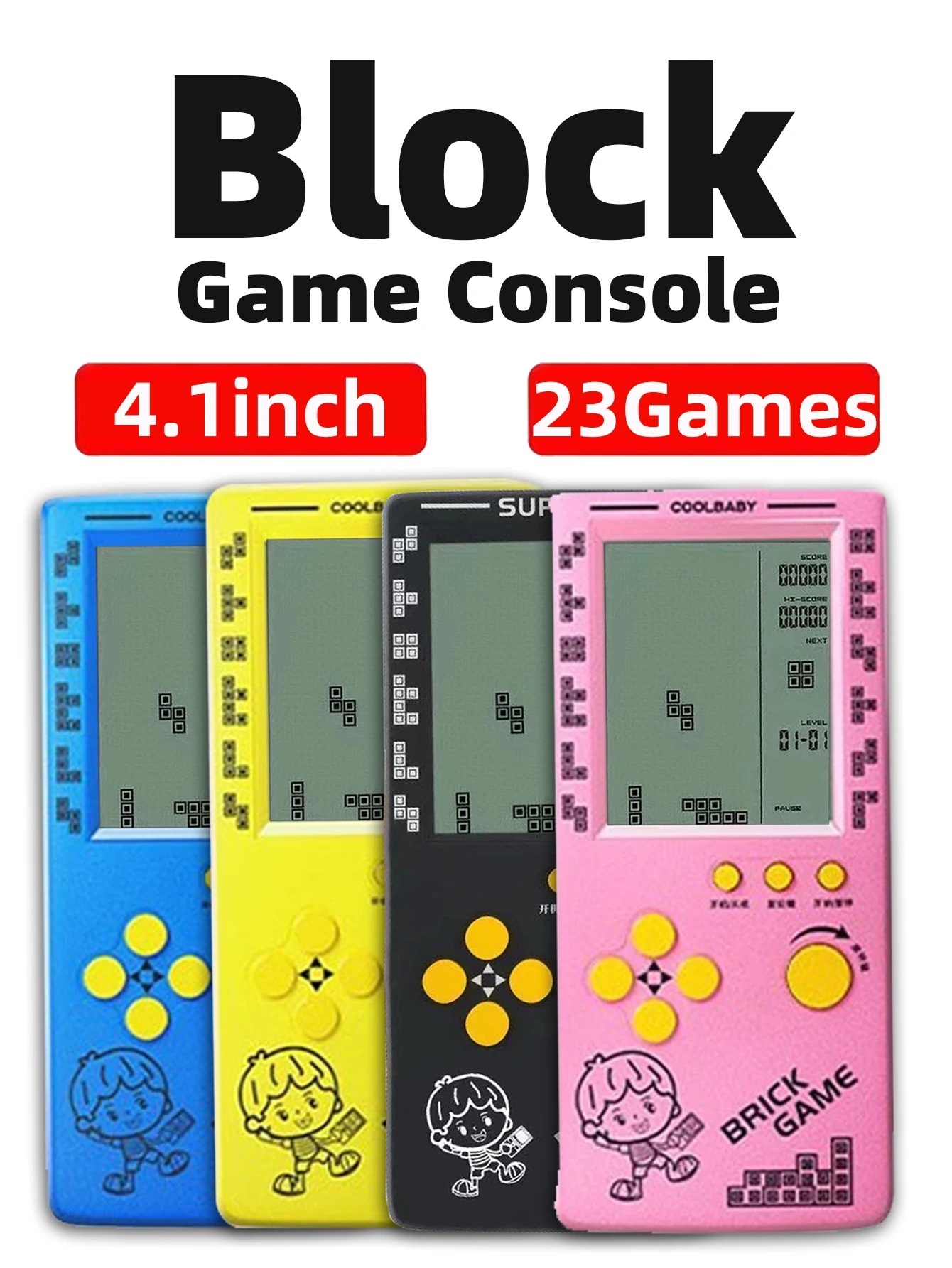 Gaming Console For Kids - Console di Gioco Portatile Retrò Classica