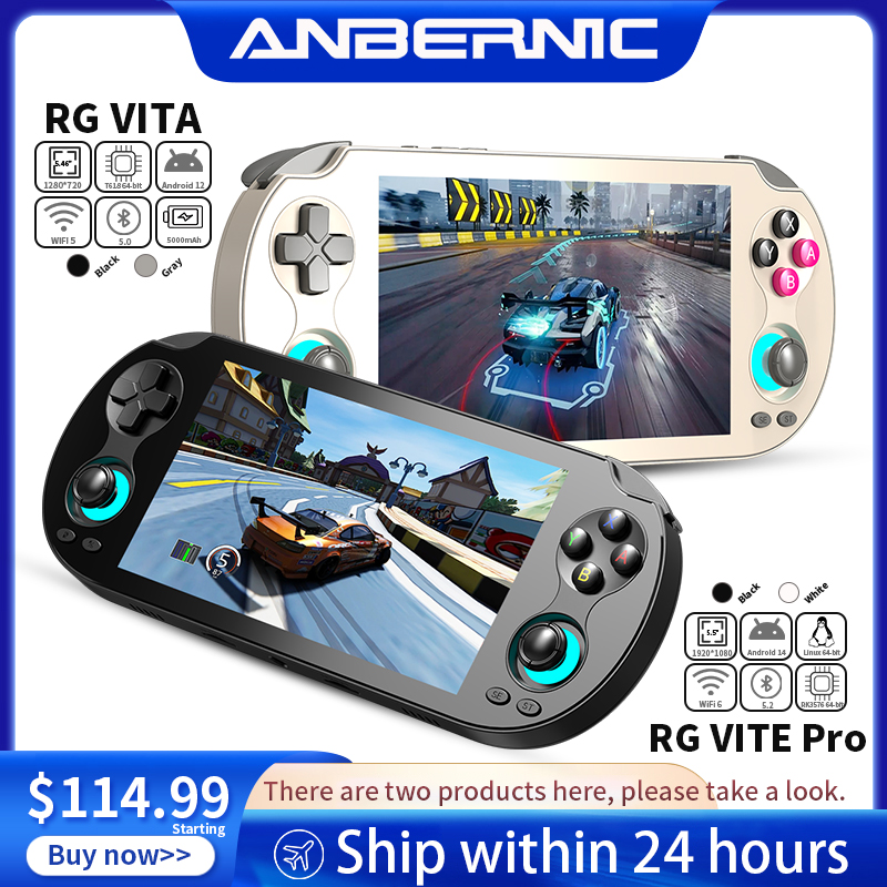 Gaming Console Handheld Android - Console di Gioco Portatile ANBERNIC RG