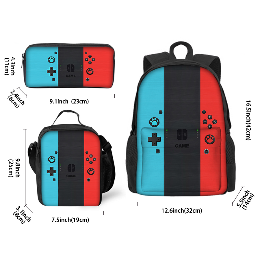 Set da 3 pezzi Borse per il pr - Gaming Console For Kids recensione e prezzo