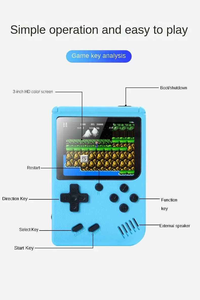 Console Arcade Retro con 500+  - Gaming Console For Kids recensione e prezzo