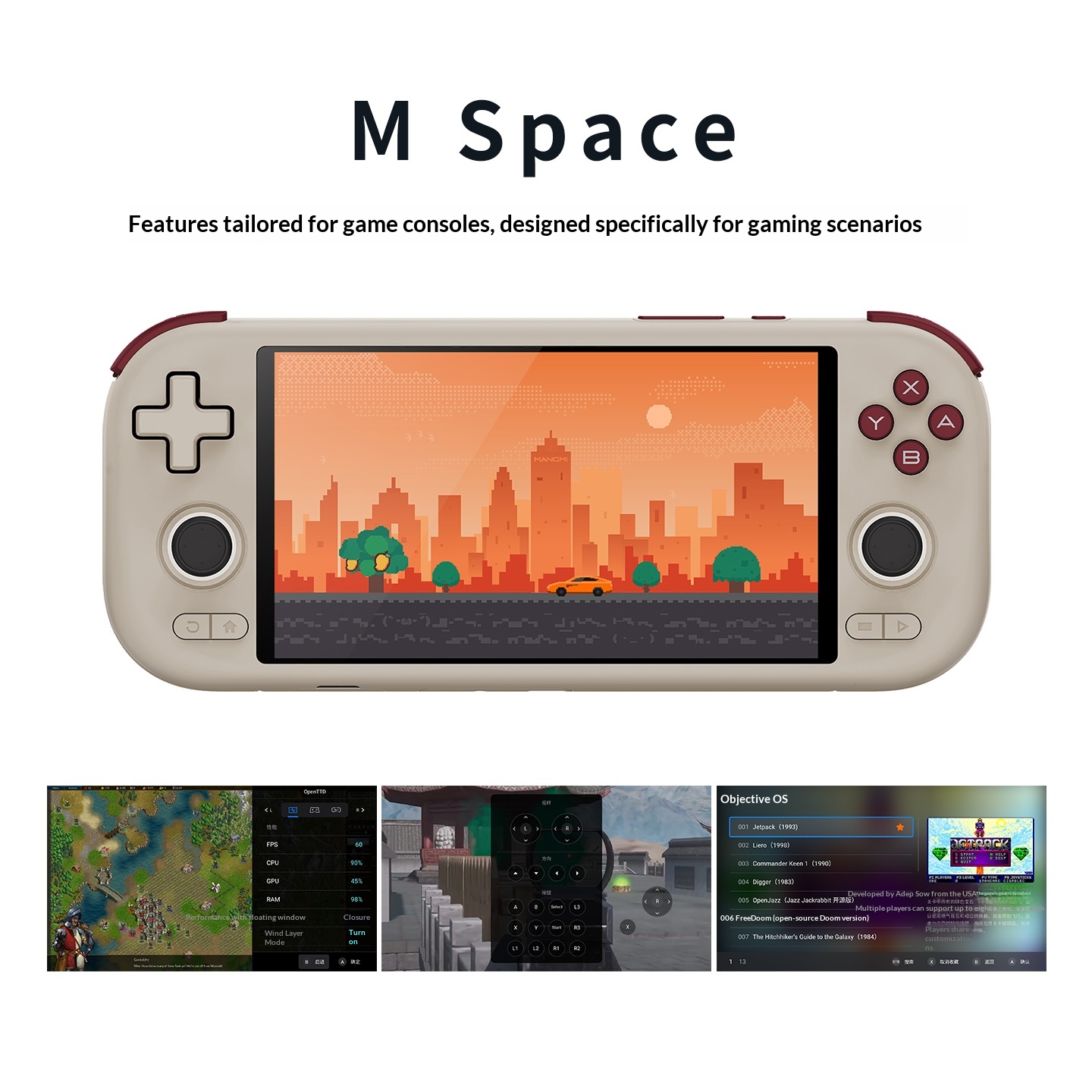 Console da gioco portatili Man - Gaming Console Handheld Android recensione e prezzo