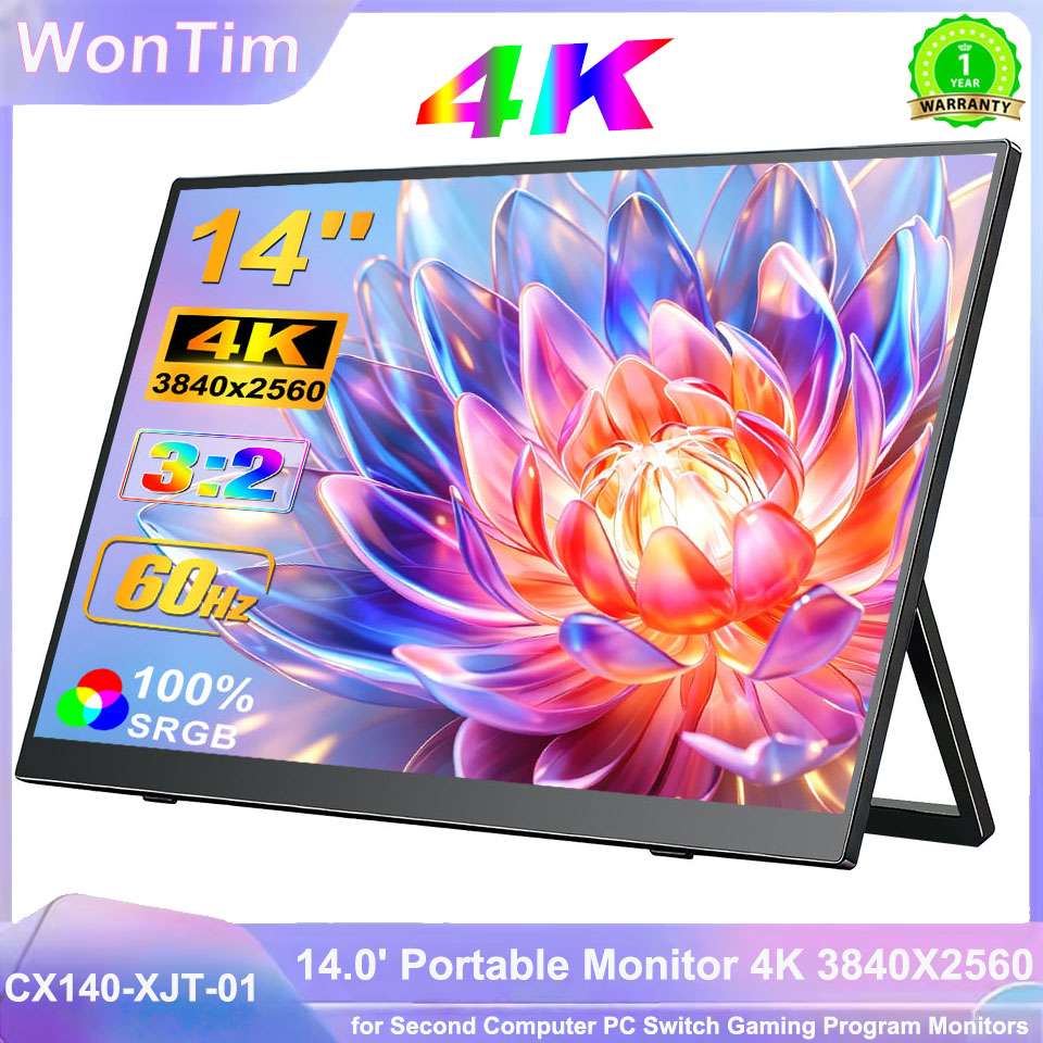 Monitor Portatile WonTim 14' 4 - Gaming Console Connect With Phone recensione e prezzo